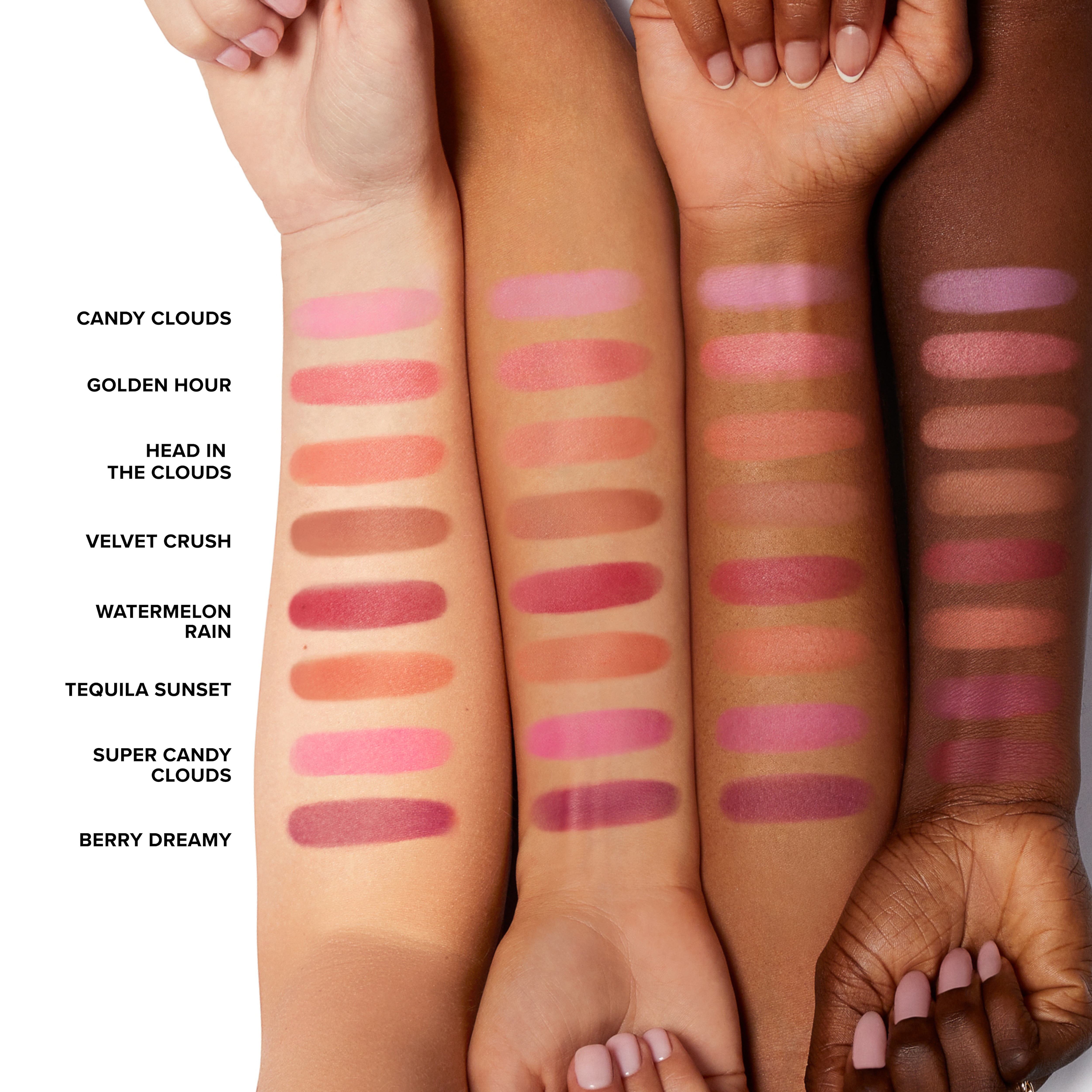 Cloud Crush Blush Velvety Second-Skin Powder Formula, Candy Clouds, 5g