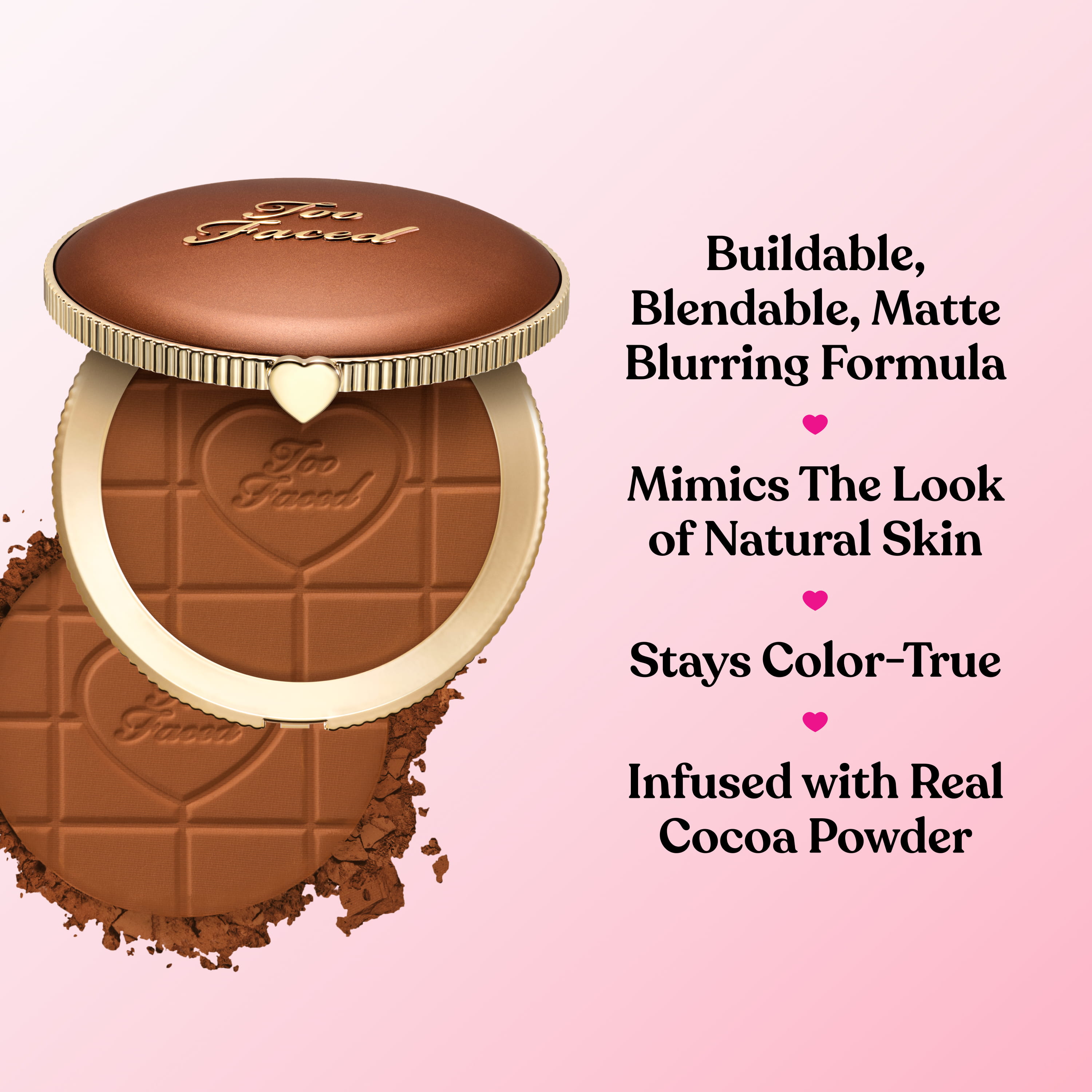 Travel Size Chocolate Soleil Matte Blurring Bronzer, Chocolate Soleil, 2,0 g / 0,07 Oz