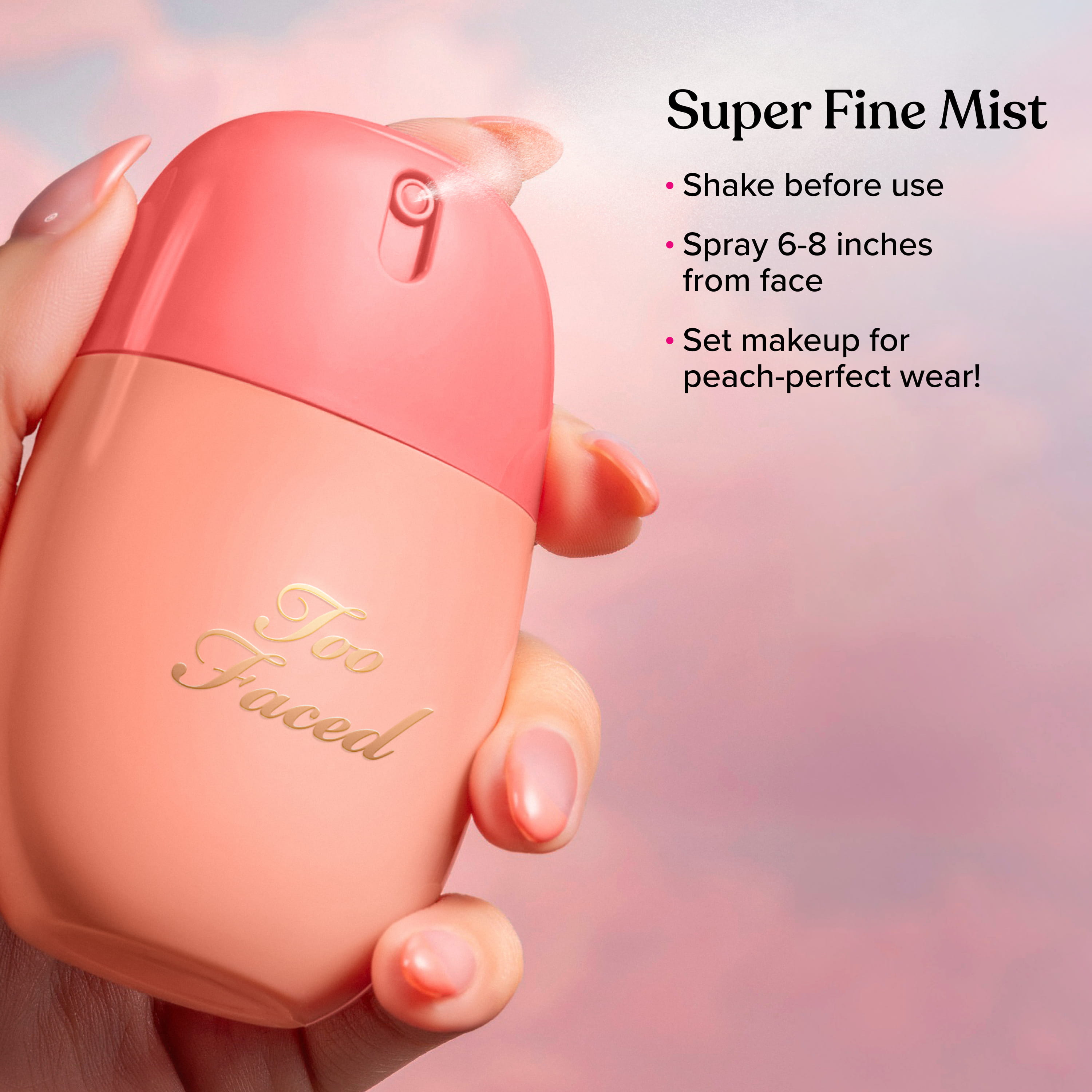 Peach Mist Hydrating Setting Spray, 1.7 OZ. / 50.0 mL