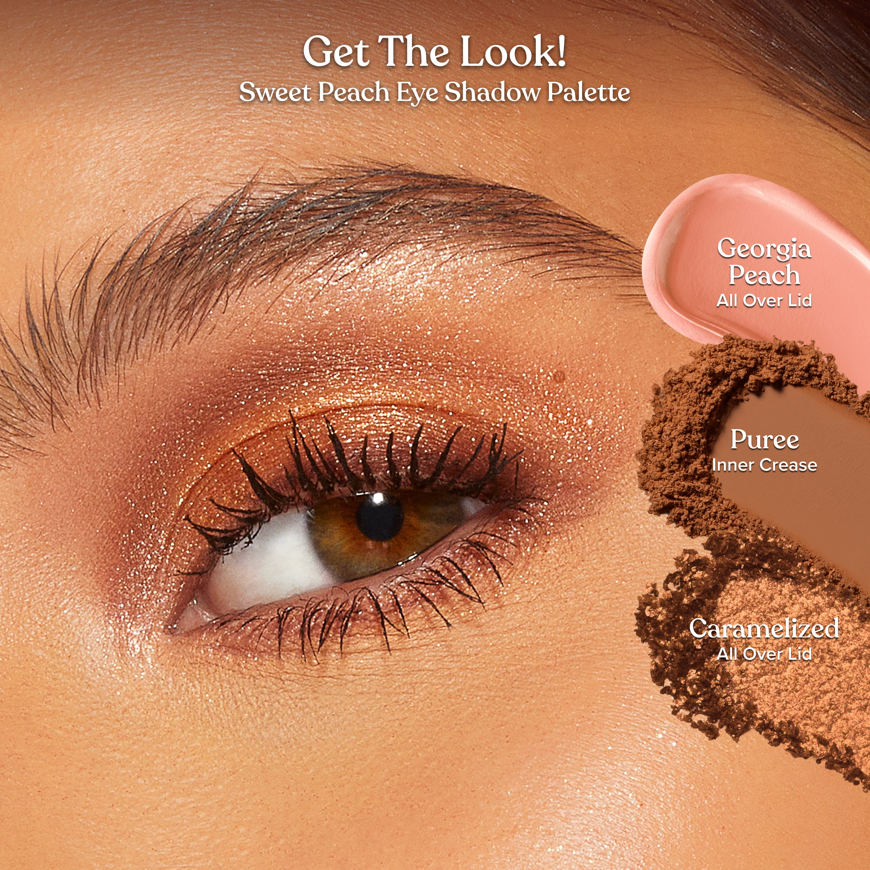 Sweet Peach Eye Shadow Palette, 0.32 OZ. / 9.0 g