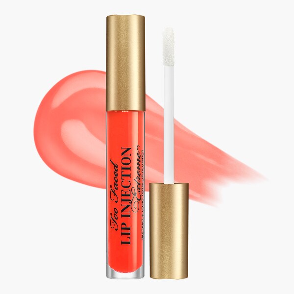 Lip Injection Extreme Lip Plumper Hydrating Plumping Lip Gloss, Tangerine Dream, 4.0g/0.14oz